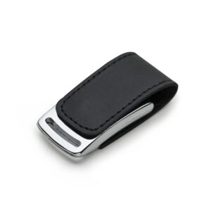 Pen drive couro 4gb personalizada