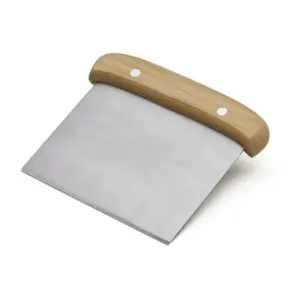 Espátula multiuso em bambu e inox personalizada
