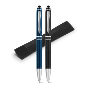Caneta em alumínio personalizada