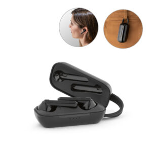 Fone de ouvido wireless em ABS personalizado