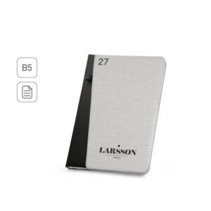 Agenda B5 em PET reciclado personalizada