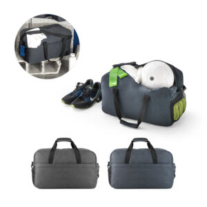 Bolsa esportiva em poliéster reciclado personalizada