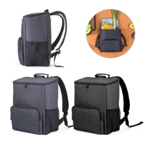 Mochila cooler em nylon com interior em PEVA 14 litros personalizada