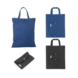 Sacola dobrável reciclada personalizada