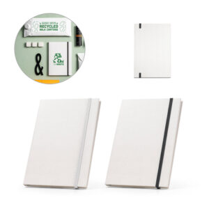Caderno A5 reciclado personalizado