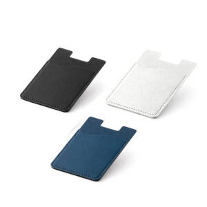 Porta cartões para celular em PU com bloqueio RFID personalizado