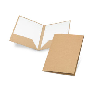 Pasta porta documentos A4 em papel reciclado personalizada