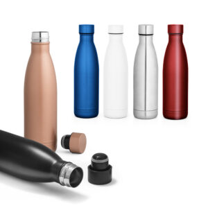Garrafa térmica em inox parede dupla a vácuo 500ml personalizada