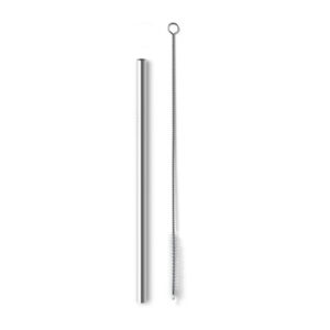Canudo em aço inox com escova personalizado