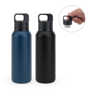 Garrafa térmica em inox reciclado 590ml personalizada