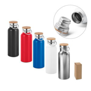 Garrafa térmica em aço inox 570ml personalizada