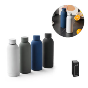 Garrafa térmica em aço inox 550ml personalizada