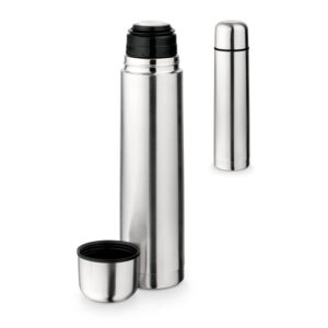 Garrafa térmica em aço inox 1L personalizada