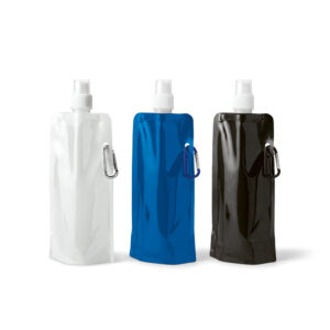 Squeeze dobrável em PE com bico push-pull 460ml personalizado