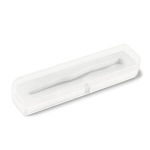 Caixa para pen drive em PP transparente personalizada