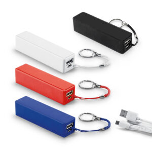 Bateria portátil em ABS 1600mAh personalizada