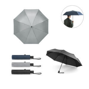 Guarda-chuva dobrável em poliéster reciclado automático personalizado