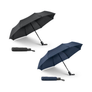 STELLA. Guarda-chuva, dobrável, em pongee 190T com abertura e fecho automático