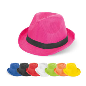 Chapéu em plástico personalizado