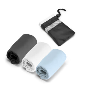 Toalha esportiva em microfibra personalizada