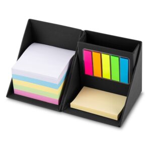 Bloco de anotações cubo com autoadesivos personalizado