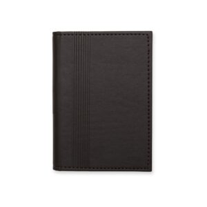 Caderneta de bolso 9x14cm com porta caneta personalizada