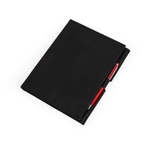 Caderneta A5 executiva com suporte personalizada