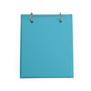 Bloco de anotações de mesa em percalux personalizado