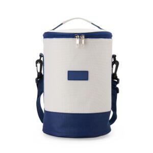 Bolsa térmica cilíndrica em oxford 8 litros personalizada