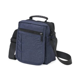 Bolsa de ombro em nylon 4 compartimentos personalizada