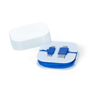 Cabo 4 em 1 com suporte para celular personalizado