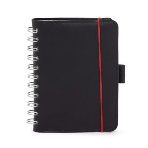 Caderneta 12x16cm em couro sintético personalizada