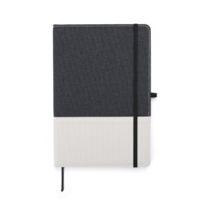 Caderno A5 em poliéster personalizado