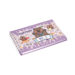 Caderno de colorir capivara personalizado