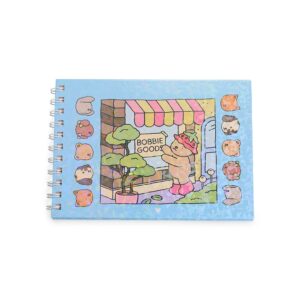 Caderno de colorir capivara personalizado