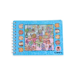 Caderno de colorir desenho animado personalizado