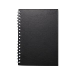 Caderno grande 24x18cm emborrachado personalizado