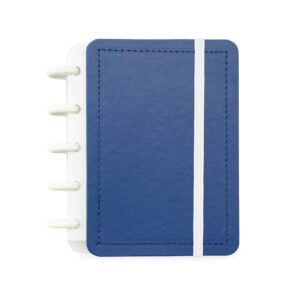 Caderno 13x14cm de disco em percalux personalizado