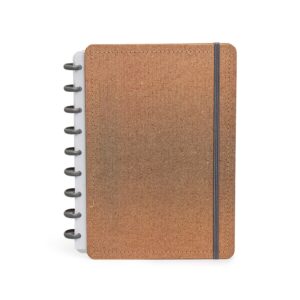 Caderno grande 23x20cm de disco em percalux personalizado