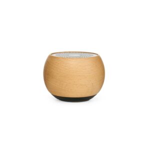 Caixa de som Bluetooth TWS em madeira personalizada