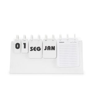 Calendário permanente de disco personalizado