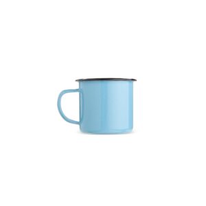 Caneca em inox esmaltada 370ml personalizada
