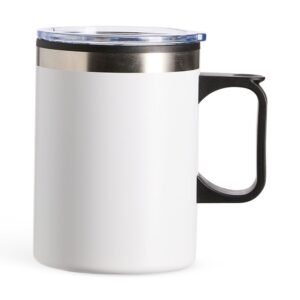 Caneca plástica com revestimento inox 375ml personalizada