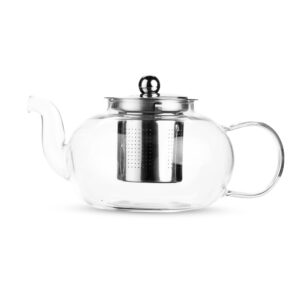 Chaleira em vidro borosilicato 700ml personalizada
