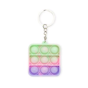 Chaveiro antiestresse em silicone personalizado