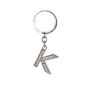 Chaveiro em metal letra K personalizado