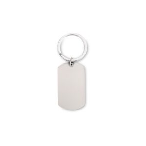 Chaveiro em metal espelhado personalizado
