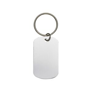 Chaveiro plaquinha em metal personalizado