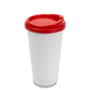 Copo plástico duplo 400ml personalizado
