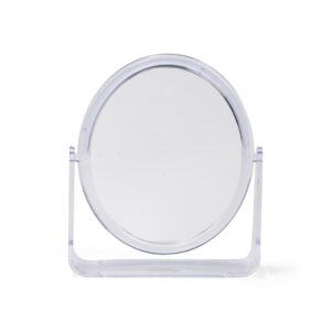 Espelho de mesa oval dupla face personalizado